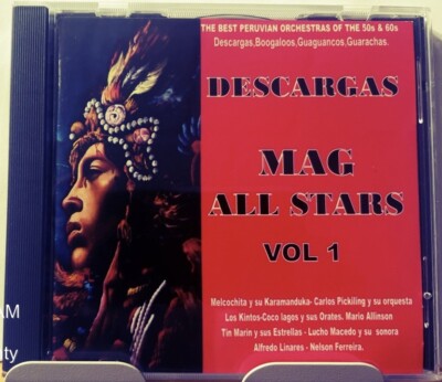 Mega Rare No Longer Made Limited CD Descargas Mag V1 Peruvian Guaguanco Descarga