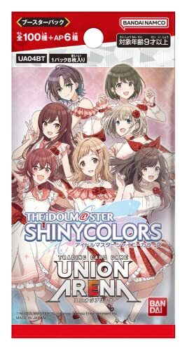 BANDAI UNION ARENA Booster Pack THE IDOLM@STER Shiny Colors BOX 20P Anime JAPAN - Picture 2 of 2