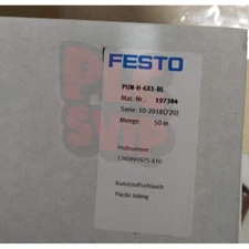 Festo PUN-H-6X1-BL 197384 Plastic Tubing PUNH6X1BL New 1PCS