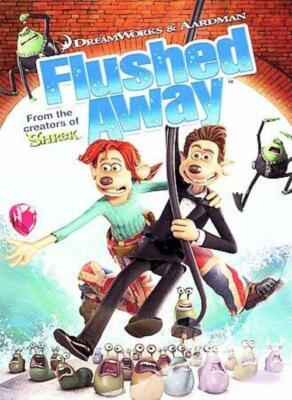 Flushed Away (DVD, 2007, Full Screen) NEW