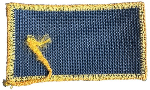 ~EE. UU.~ Bandera Militar Americana Hombro Ejército Uniforme Parche Borde Dorado Gancho y Lazo - Imagen 2 de 2