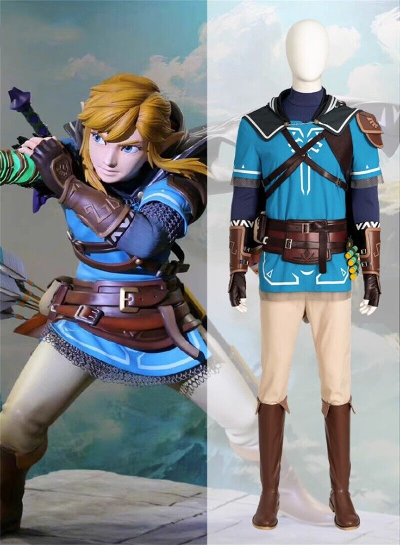 Custom The Legend of Zelda Costume, Link Costume, Link Cosplay Costume –  Coserz