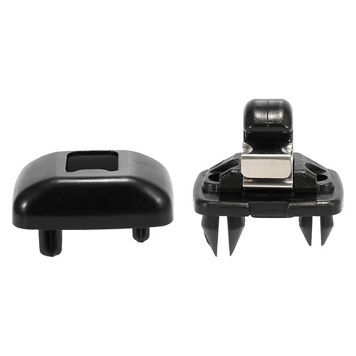 Pair of Sun Visor Clip Black for Audi A3 A4 A5 Q5 A7 B6 B7 B8 S4 S5 TT 8U0857562 - Bild 10 von 12