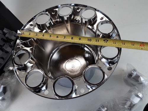 Rear Wheel Axle Cover 33MM Screw On Lug Nut for Peterbilt,Kenworth,Freightliner - Picture 3 of 5