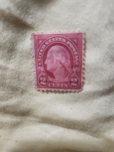 RARE!!! Red 2cent Stamp - Picture 2 of 2