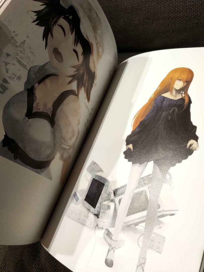 Steins;Gate Art Works imaginations of huke Anime Art Book JAPAN
