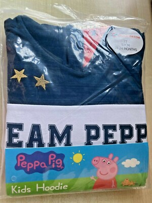 Peppa Pig Jungen Kapuzenpullover "George" – Grüner Hoodie Mit Peppa Pig Charakteren