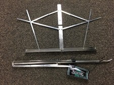 Belmonte 1050n two section folding music stand nickel