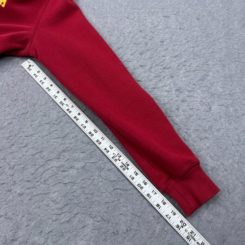 Nike Iowa State Hoodie Women's XL Red Logo Sweatshirt Cyclones Sparkle Swoosh - Imagen 7 de 11