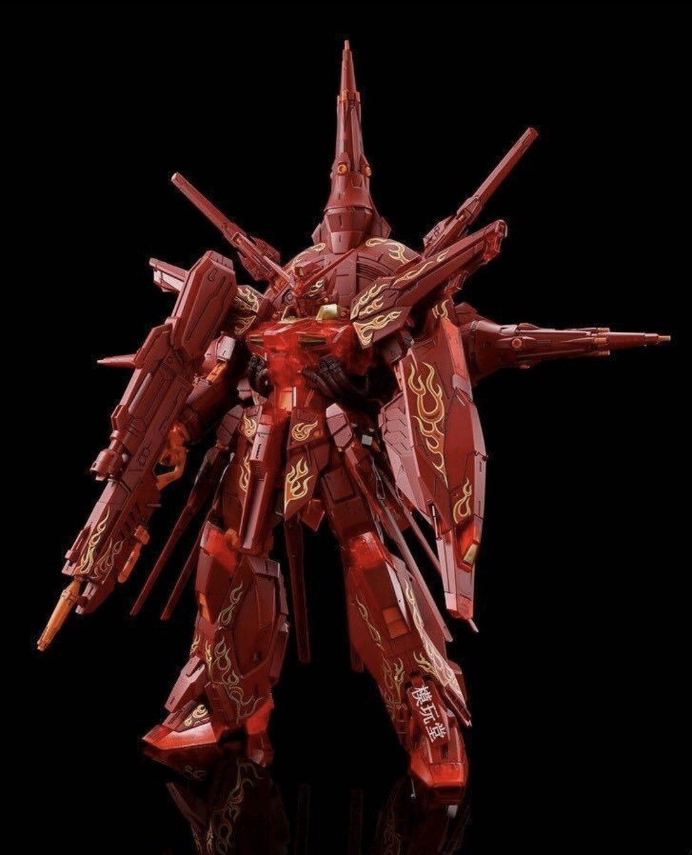 Bandai Overseas Limited MG 1/100 Providence Gundam Clear Red