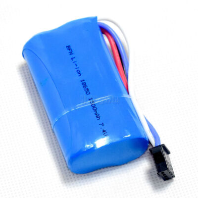 7.4V 2s 1500mAh 15C Battery SM-4P plug for HuanQi UdiRC Racing Speed Boat Ship