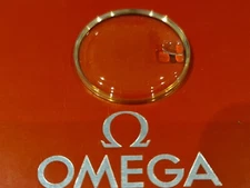 Watch Crystal Plexi Glass For OMEGA SEAMASTER DATE Gold  tensioner ring 29.6 mm