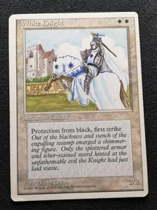 White Knight - 4th Edition - 1995 - MTG - LP - EN