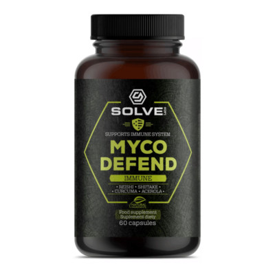 SOLVE LABS Myco Defend 60 Kaps   Pilzkomplex für Immunsystem & Schutz
