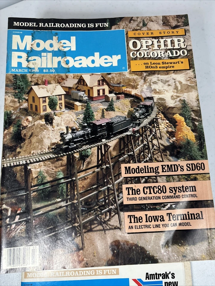 Lot Of 14 Model Railroader Magazine Random Issues From 1980’s And 1990’s Vintage - Image 3 of 4