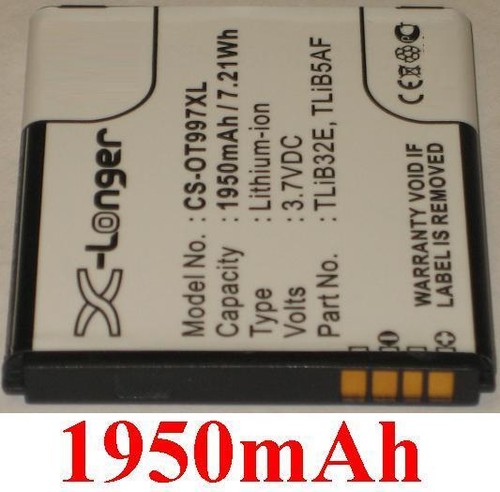 BATTERIE 1950mAh Type CAB32E0000C1 CAB32E0002C1 For Alcatel OT-5035X - 第 1/1 張圖片