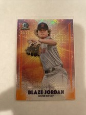 2021 Bowman Chrome Blaze Jordan Dawn Of Glory #/25 Orange Mega Box