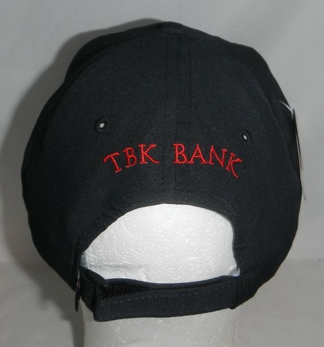 NWT TBK Bank Banking Company Logo Baseball Hat Cap - 第 3/4 張圖片
