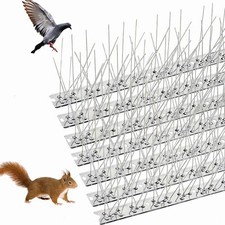 10X 50cm Taubenabwehr Spikes Edelstahl Vogelschutz Vogelabwehr Taubenspikes