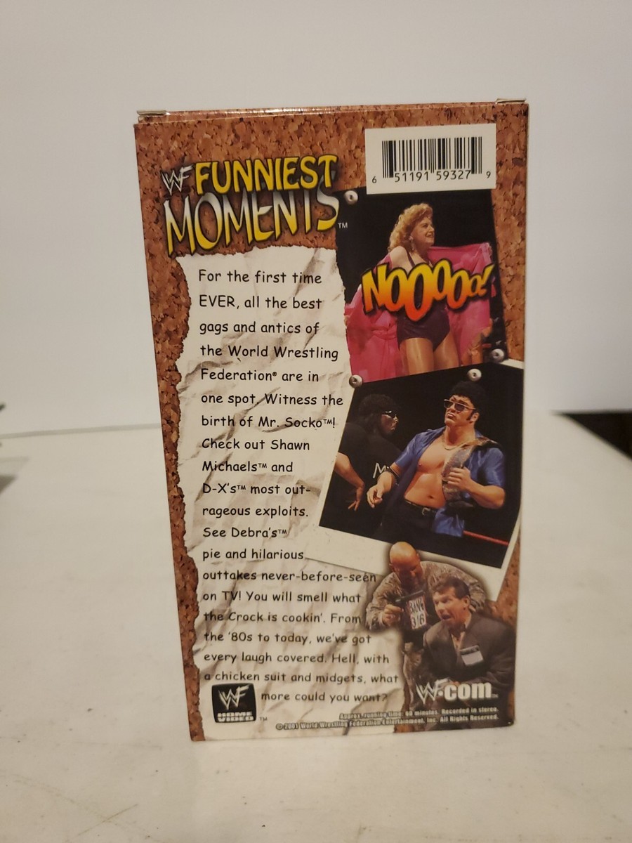 WWF - Funniest Moments (VHS, 2002) WWE Wrestling 651191593279| eBay