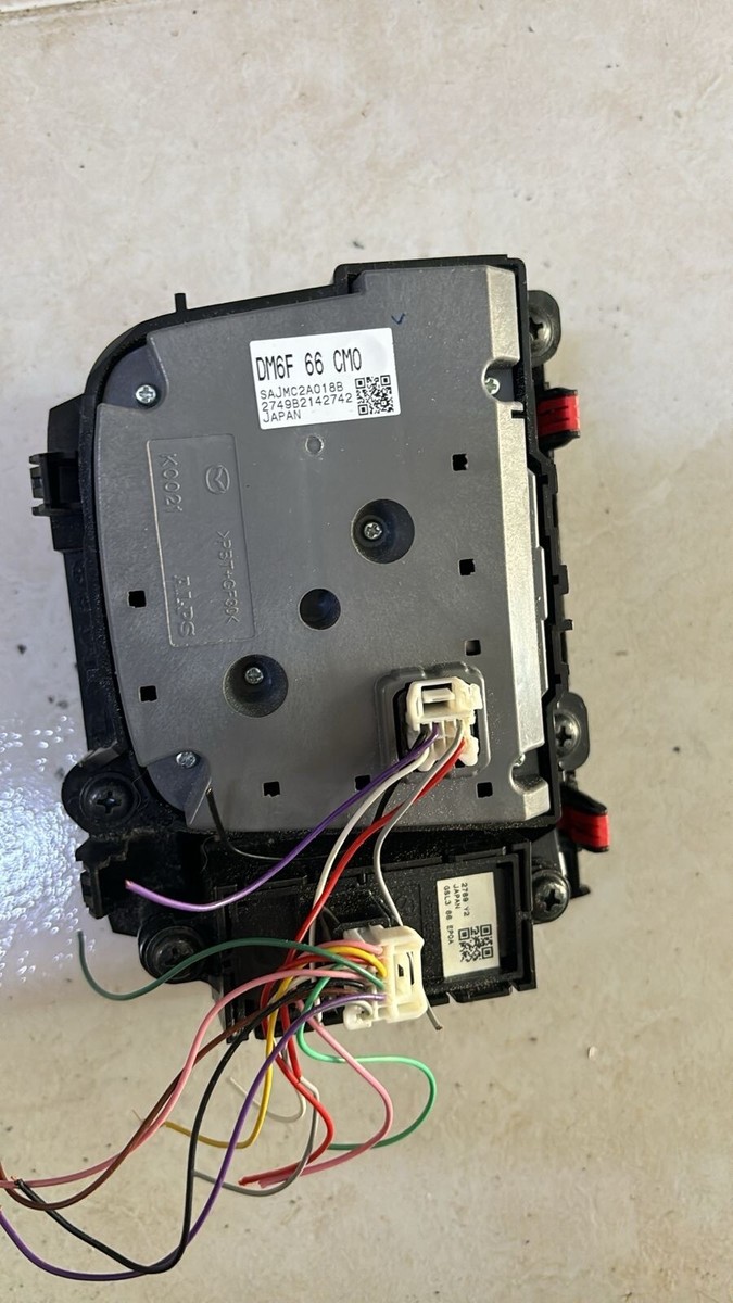 Mazda CX3 2022 OEM Console Radio Switch Control Handbrake Button