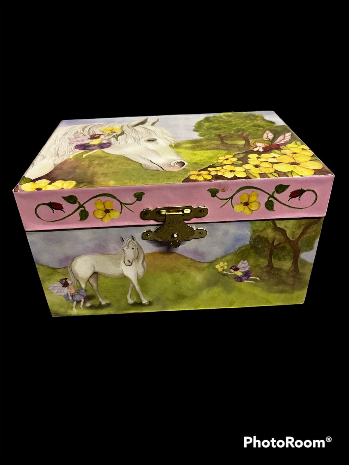 Fairy Horse Musical Jewelry Box for Girls Jewelry Items Boys Treasure