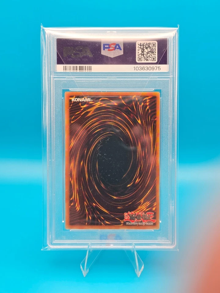 PSA 7 - 2006 Yu-Gi-Oh 1st Edition, Cyberdark Horn, CDIP-Ultimate Rare - Image 2 of 2