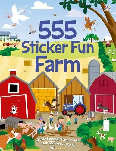 555 Sticker Fun Farm by George, Joshua Book The Fast Free Shipping - Bild 1 von 2