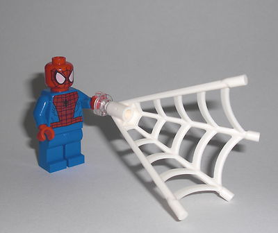 LEGO Super Heroes - Spiderman mit Netz - Figur Minifig Spider Man 