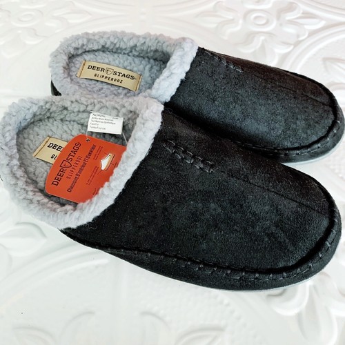 DEER STAGS Nordic Slipper Black House 