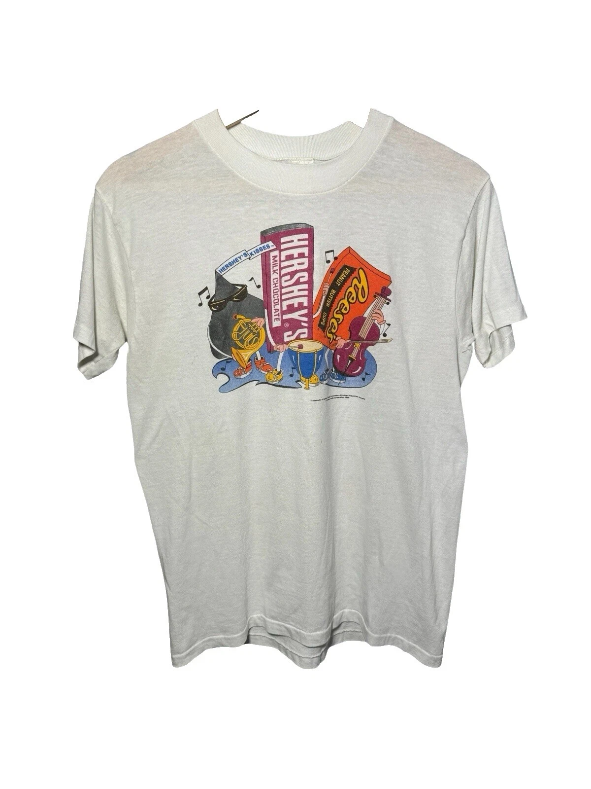 Мужские футболки Hershey's хлопок однотонные