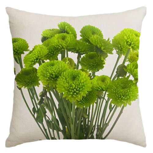 Fundas de almohada florales multicolores 18x18 flores fundas de cojín decorativas - Imagen 18 de 33