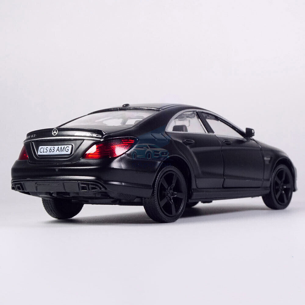 1:36 Black Mercedes-Benz CLS 63 AMG Model Car Diecast Toy Gift