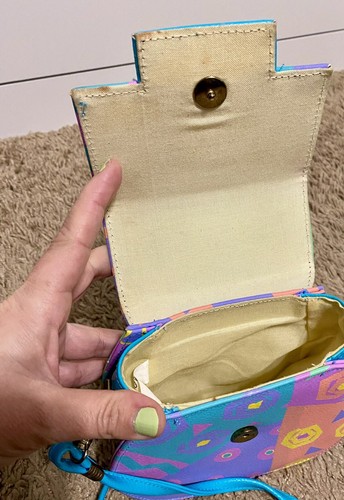 Vintage 90s Kids Retro Purse Carnival Pocket Book - Picture 12 of 15