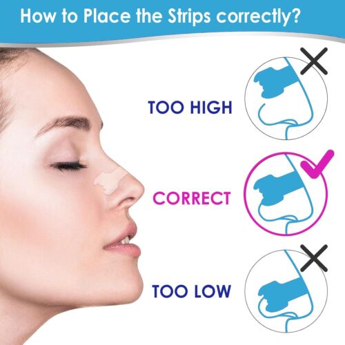 60 Breath Better Large Tan Nasal Strips, Extra Strength Anti Snoring Solution - Picture 3 of 5