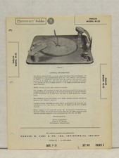 1950s Photofact Service Manual Schematic PHILCO MODEL M-22 092223WT-12