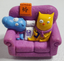 Vintage 1995 Taco Bell Toy Taco And  Dog