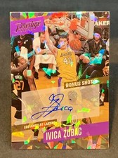 IVICA ZUBAC SP RC AUTO ~ 2017-18 PRESTIGE “BONUS SHOTS” CRYSTAL SIGNATURE! 2
