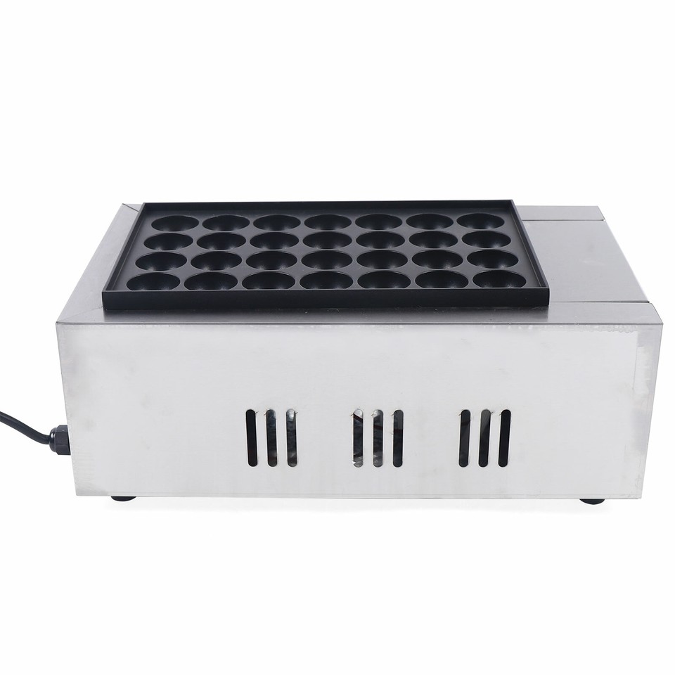 28pcs Commercial Electric Takoyaki Maker Takoyaki Machine Fish Ball