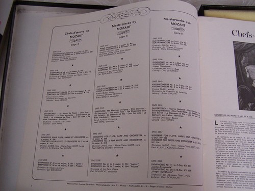 MOZART Masterpieces - 6 LP Box Set with booklet in English, French & German VGC - Picture 3 of 6