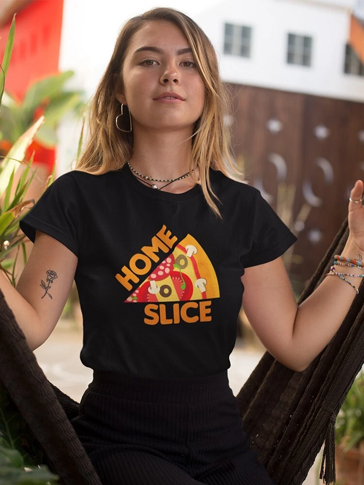 Cute Pizza Slice Women's T-shirt