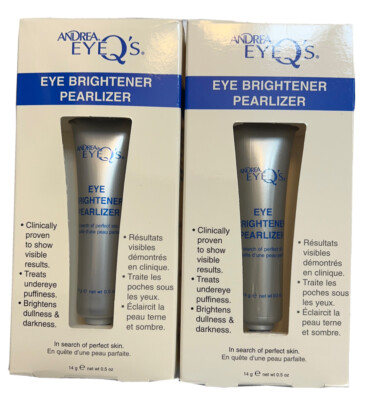 Pack Of 2 Andrea Eye Q's EYE BRIGHTENER PEARLIZER