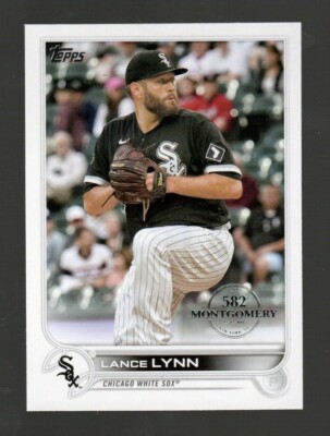 2022 Topps 582 Montgomery Club Stamp #460 Lance Lynn Chicago White Sox