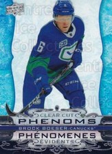 2020-21 Tim Hortons Clear Cut Phenoms #9 Brock Boeser