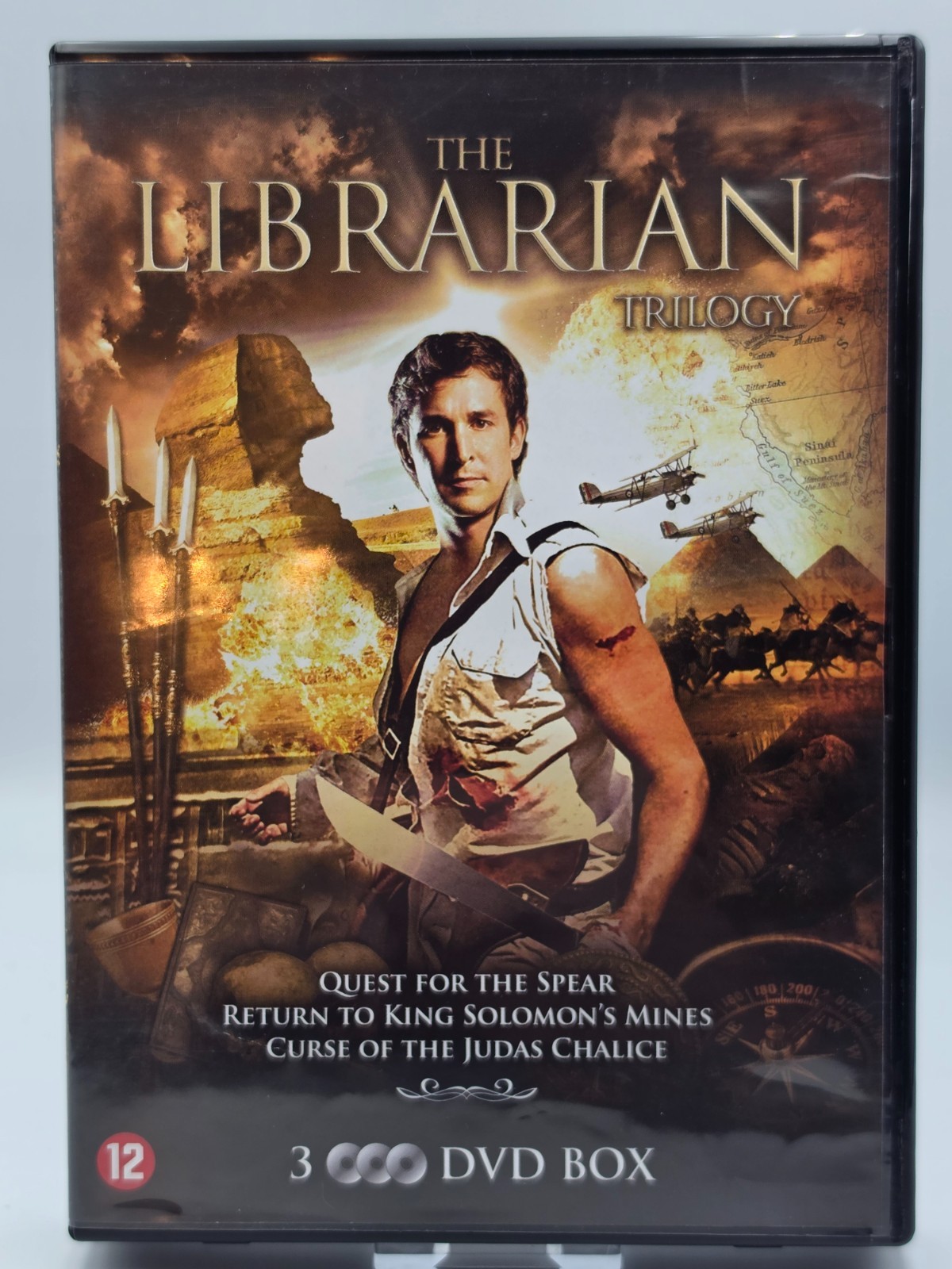 The Librarian Trilogy ( Region 4 DVD) (Disc is Like New )