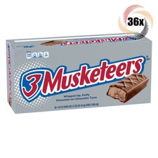 Full Box 36x Bars 3 Musketeers Standard Size ...