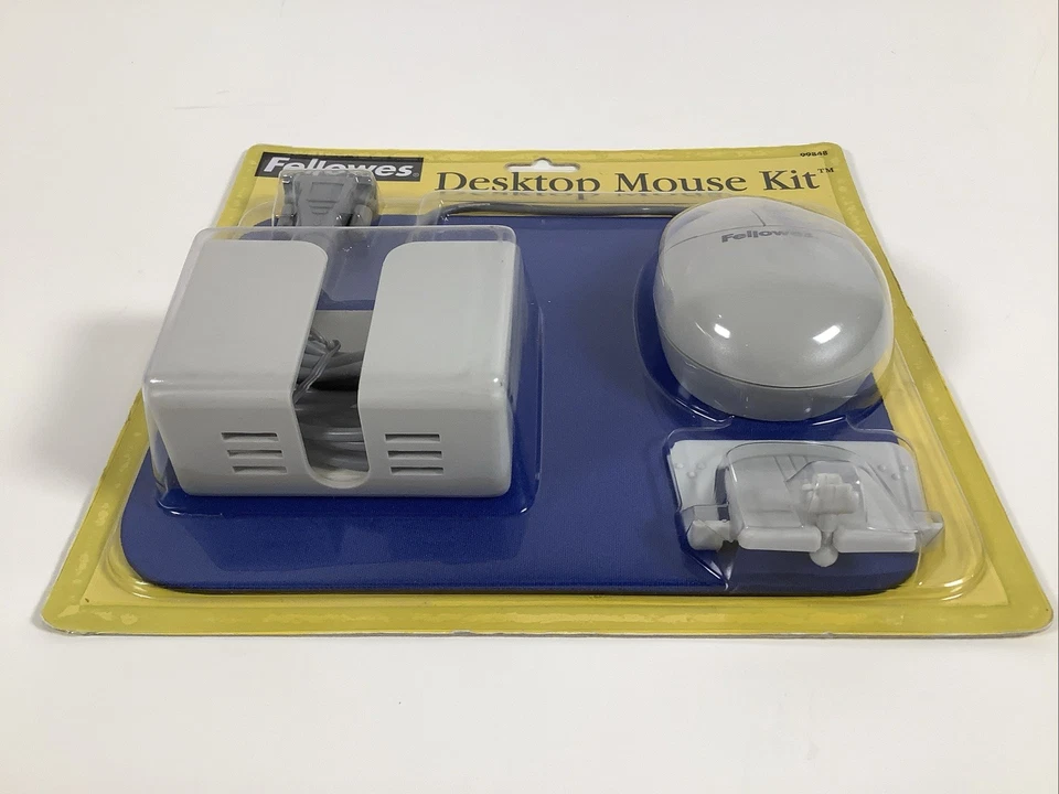 Vintage Fellowes Mouse Kit Serial Connector with Serial to PS/2 Adapter - NEW - - Image 2 of 4