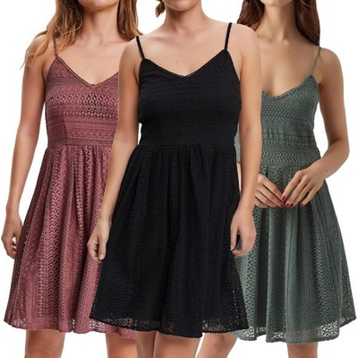 Vero Moda Damen Mini Kleid Damenkleid Minikleid Trägerkleid Sommerkleid VMHoney