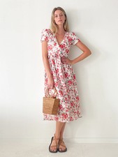 Christy Dawn Vermillion Bloom Dress