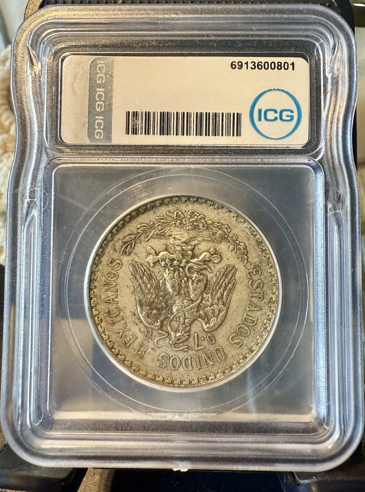 1934 ICG AU50 Mexico Peso - Image 2 of 2
